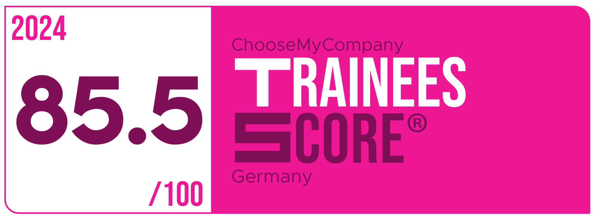 Label Trainees Score 2023-2024 Germany