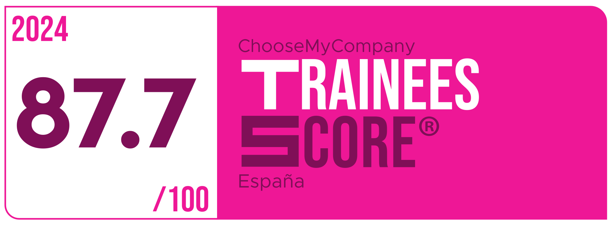 Label Trainees Score 2023-2024 España