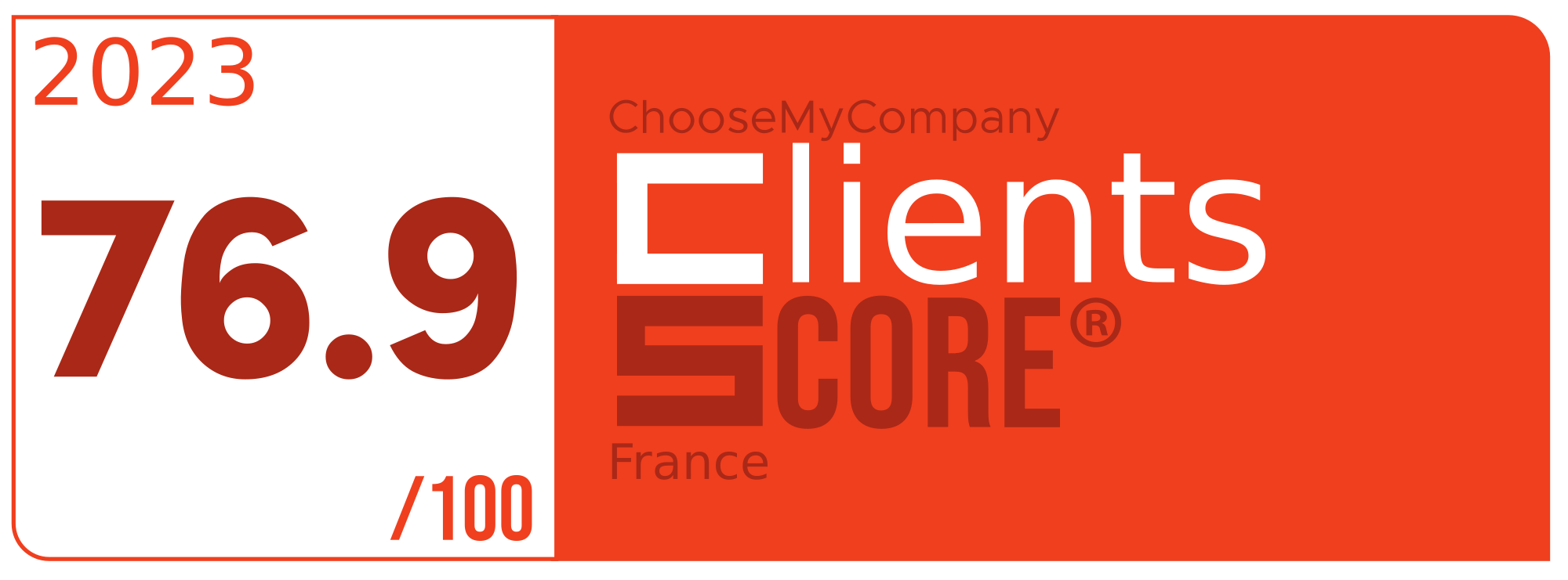 Label Clients Score 2023 France