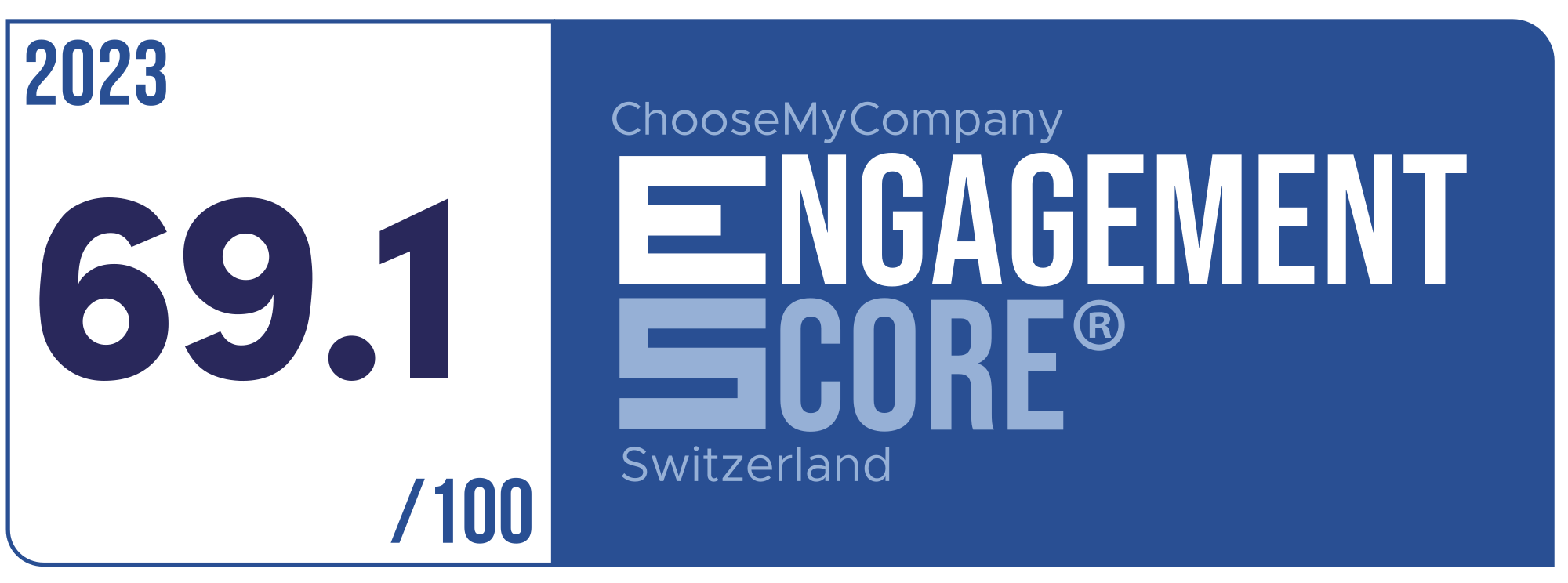 Label Engagement Score 2023 Switzerland