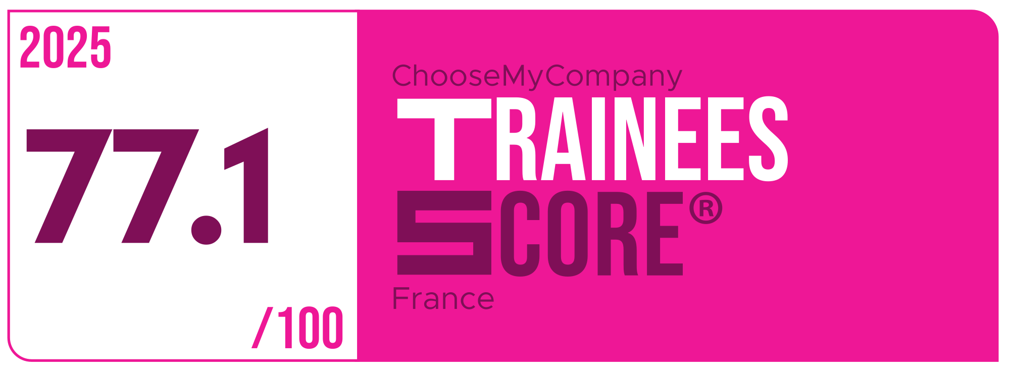 Label Trainees Score 2024-2025 France