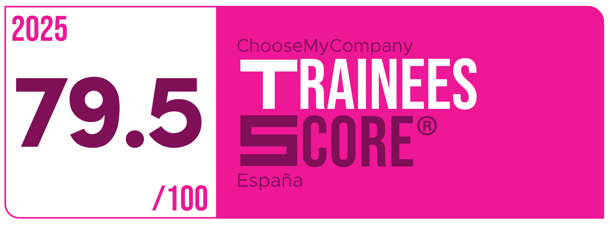 Label Trainees Score 2024-2025 España