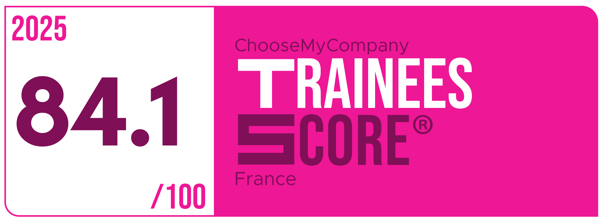 Label Trainees Score 2024-2025 France