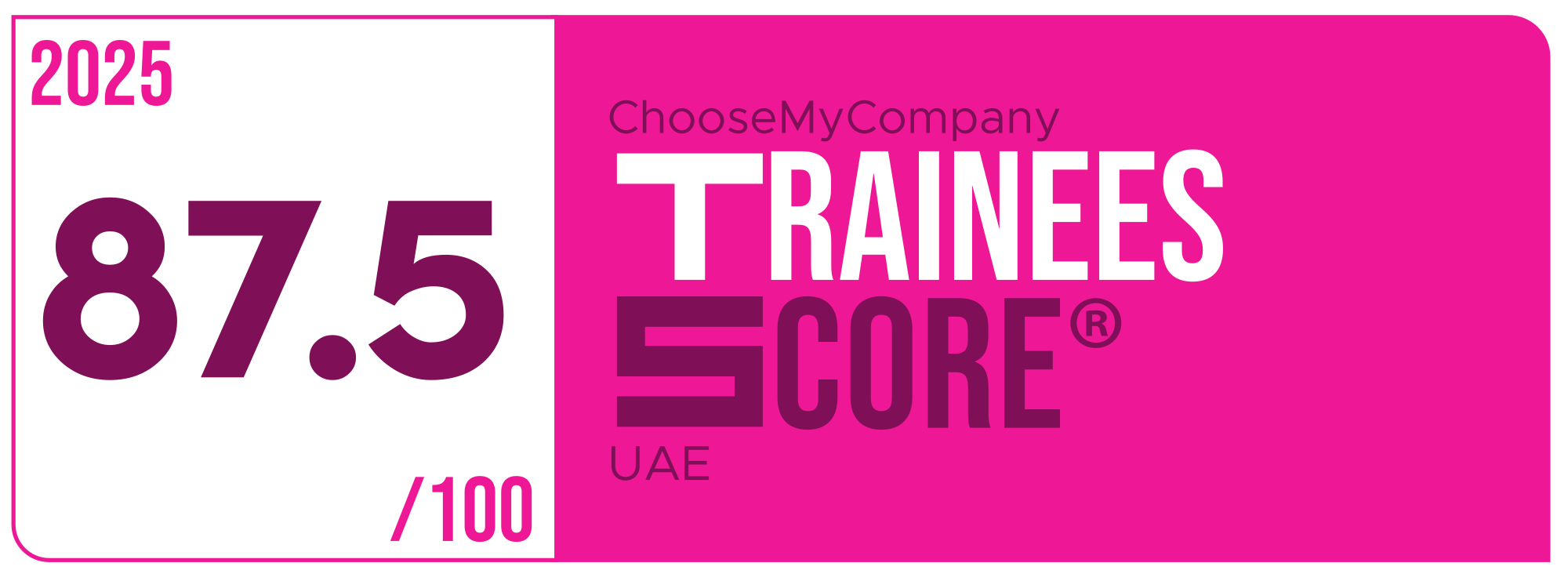 Label Trainees Score 2024-2025 UAE