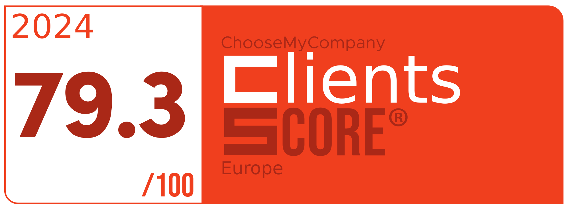 Label Clients Score 2024 Europe