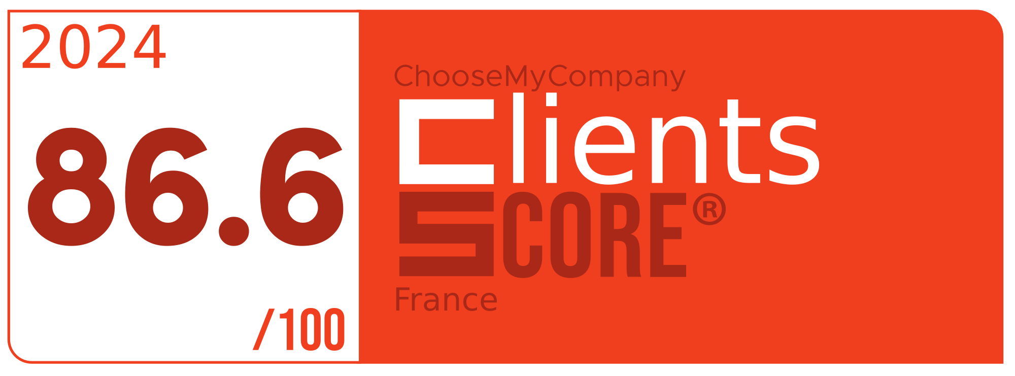 Label Clients Score 2024 France