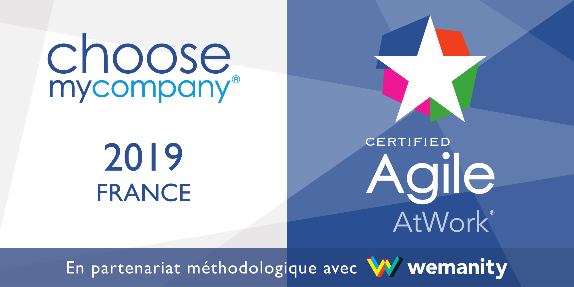 Logo AgileAtWork® | France 2019