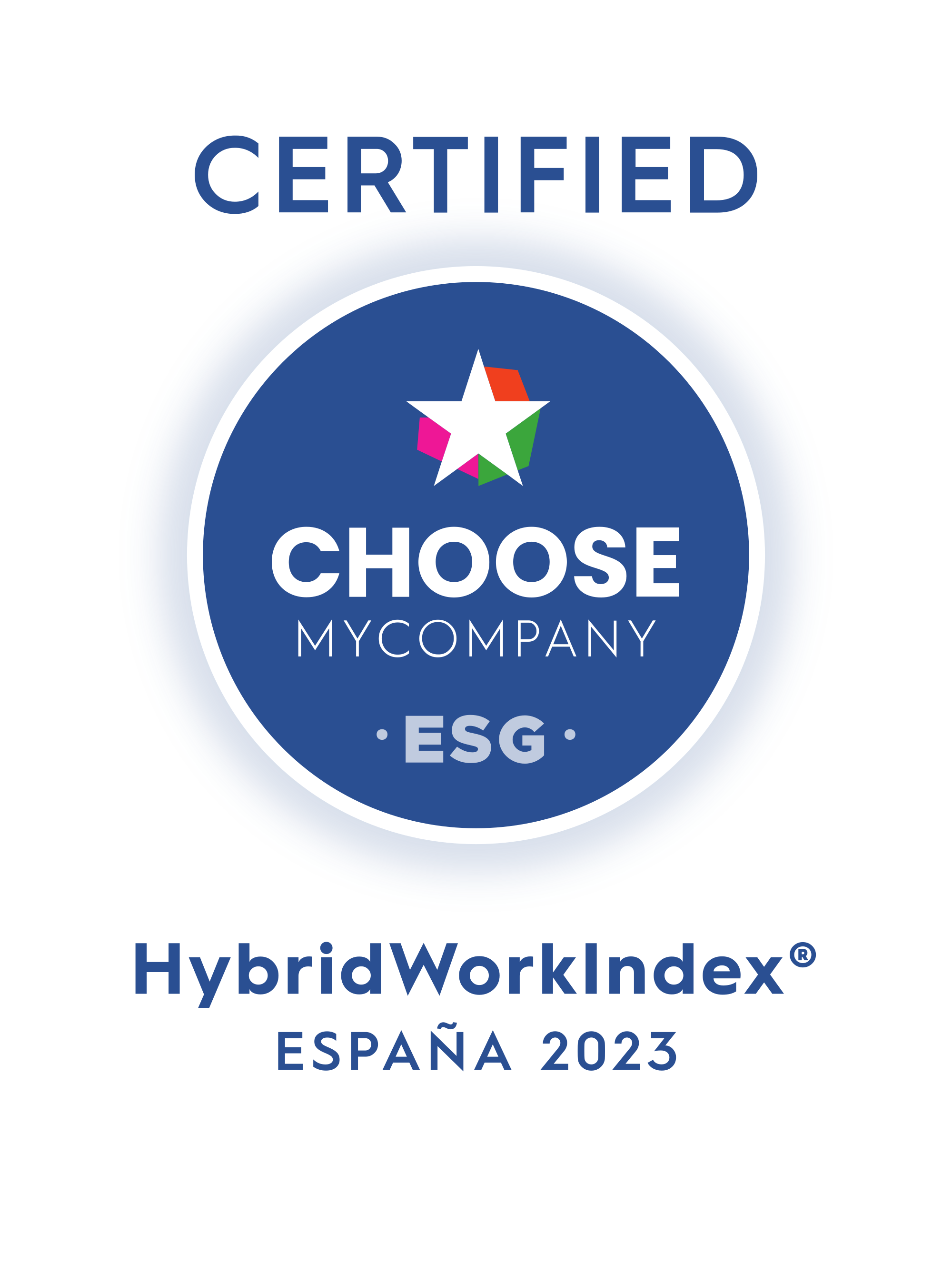 Logo HybridWorkIndex® | España 2023