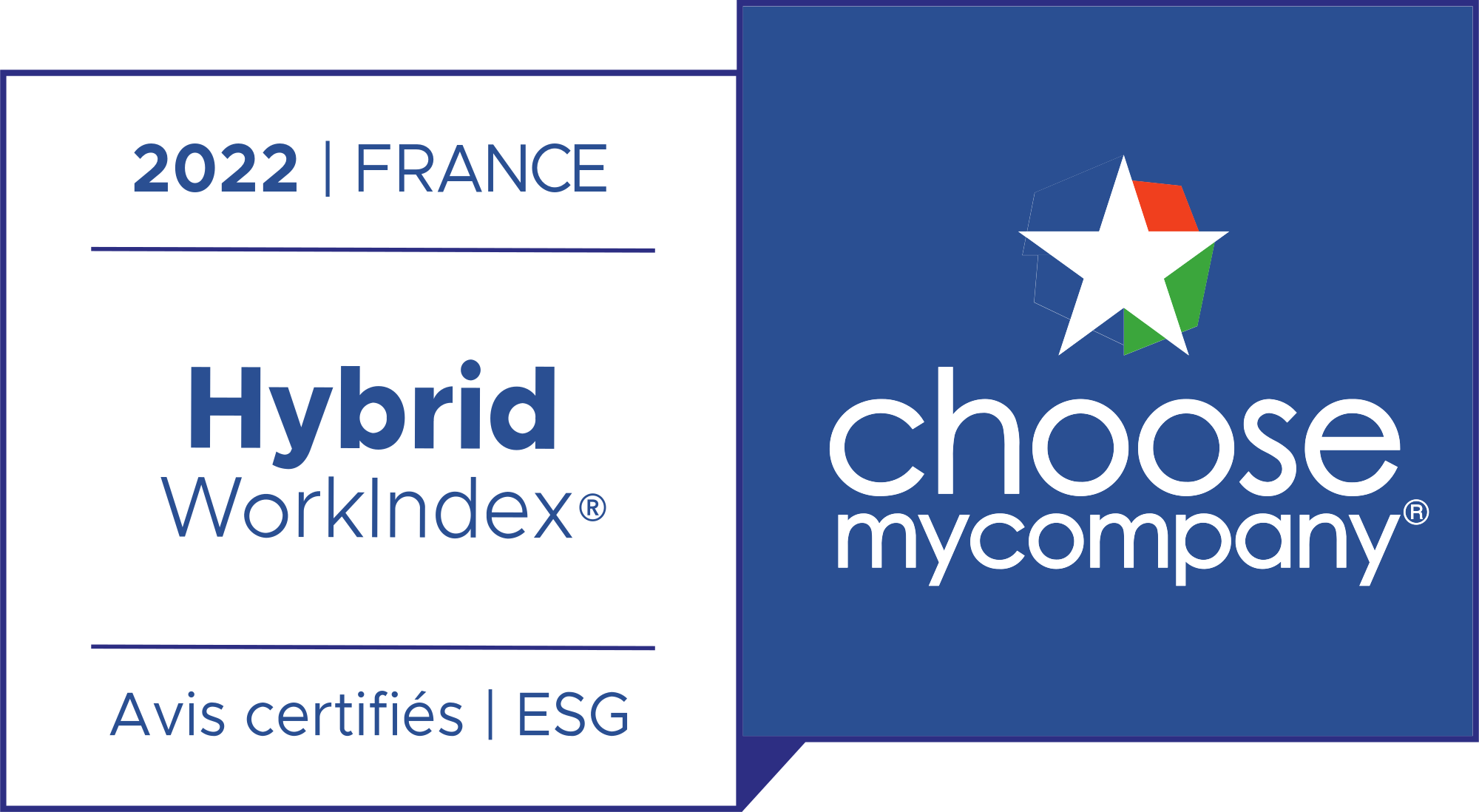 Logo HybridWorkIndex® | France 2022