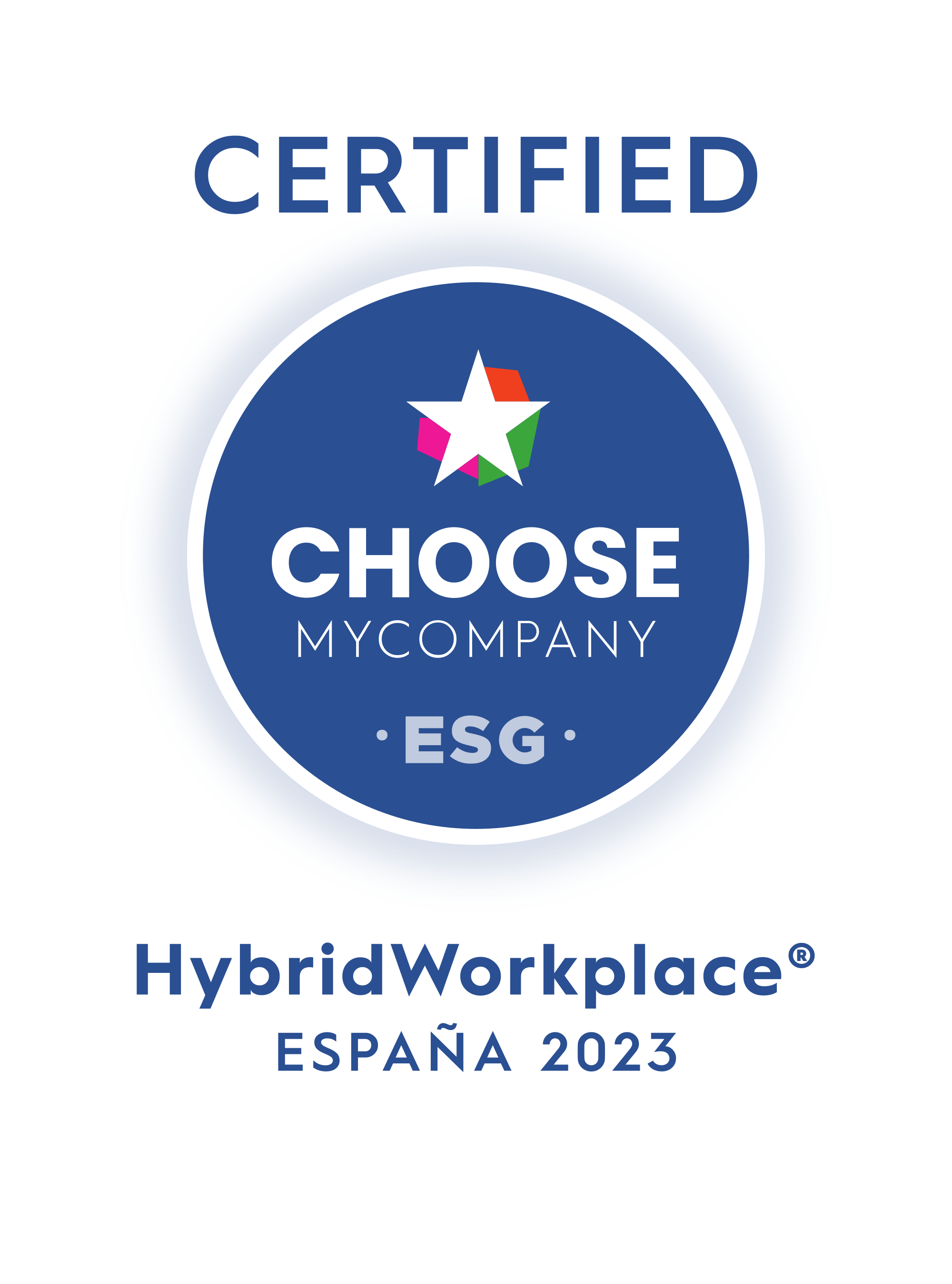 Logo HybridWorkplace® | España 2023