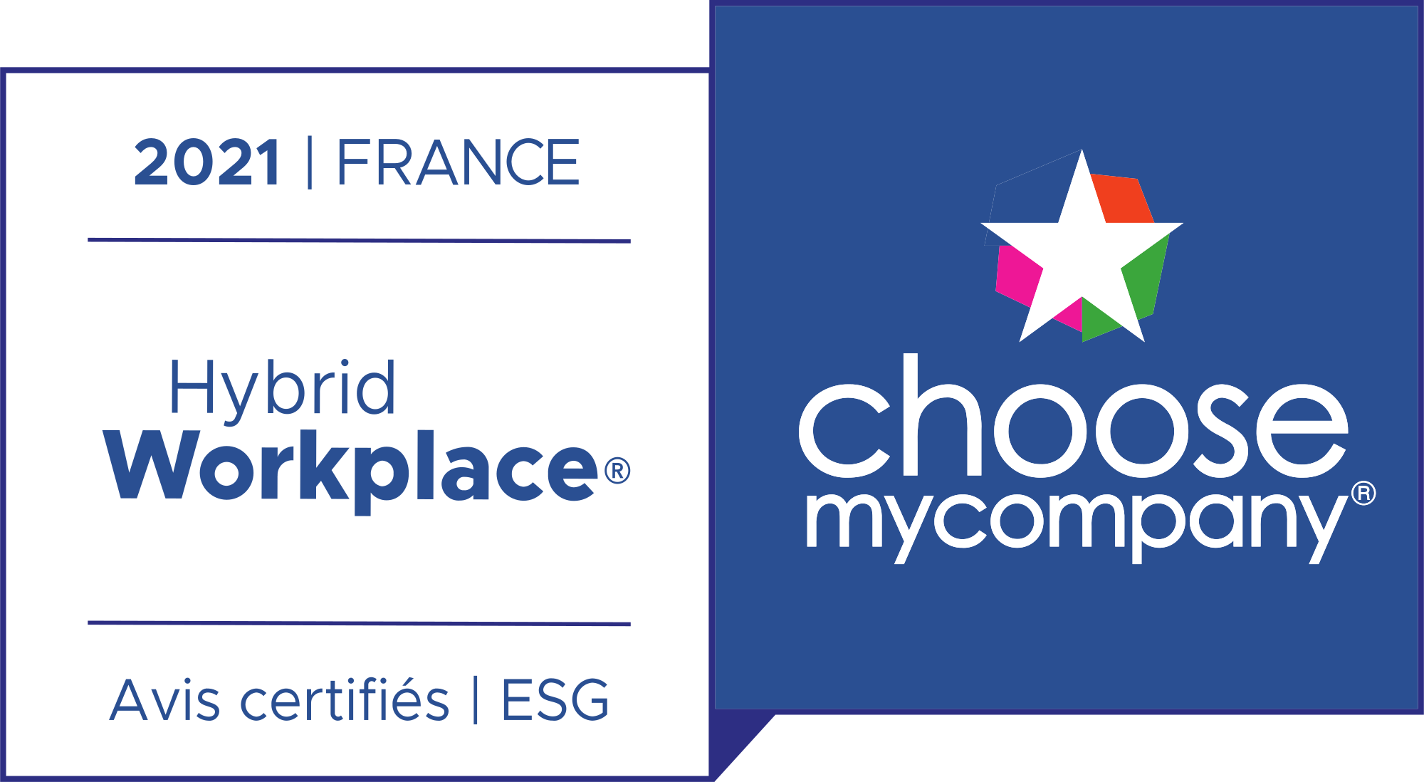 Logo HybridWorkplace® | France 2021