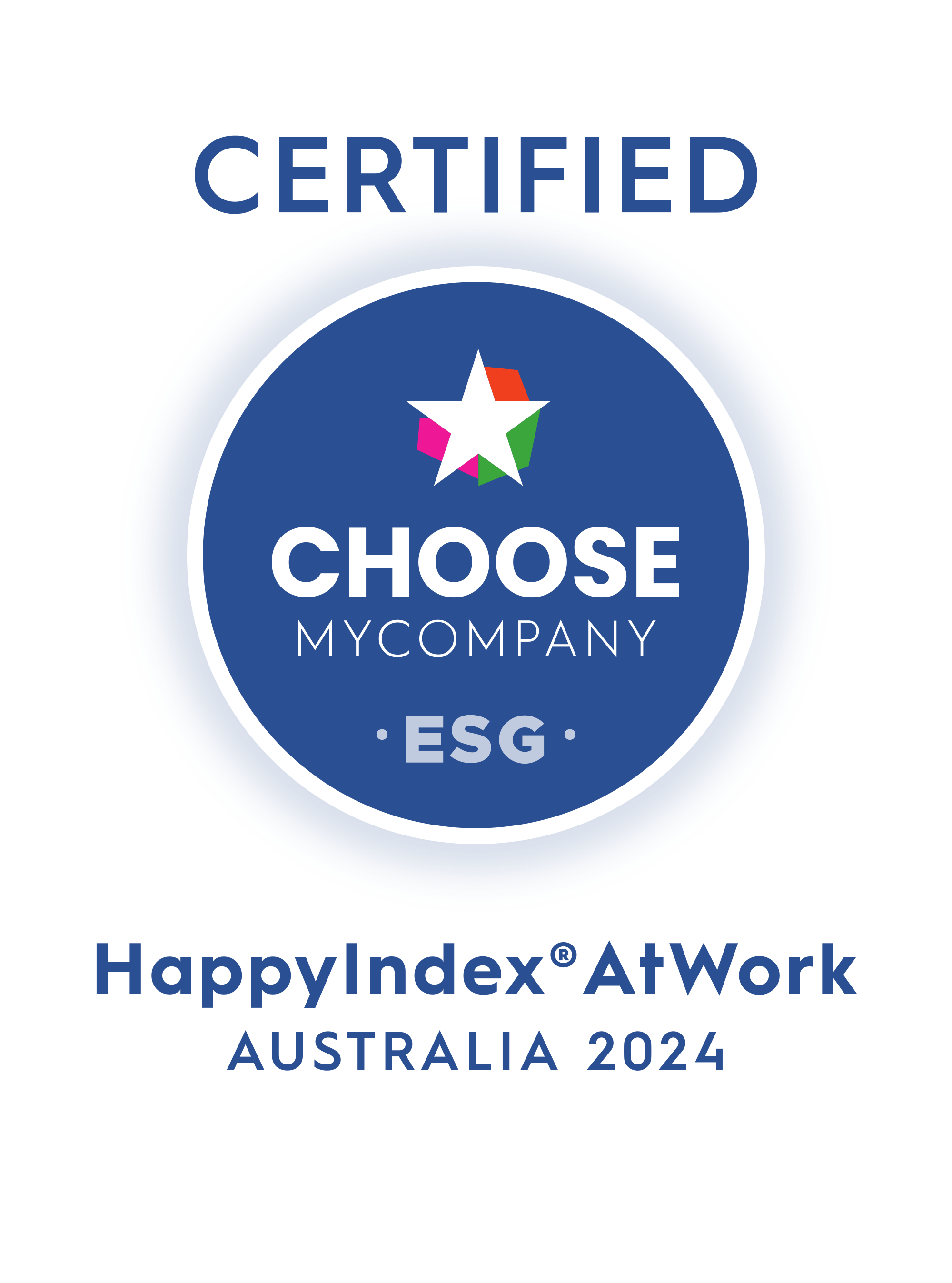 Label HappyIndex®AtWork | Australia 2024