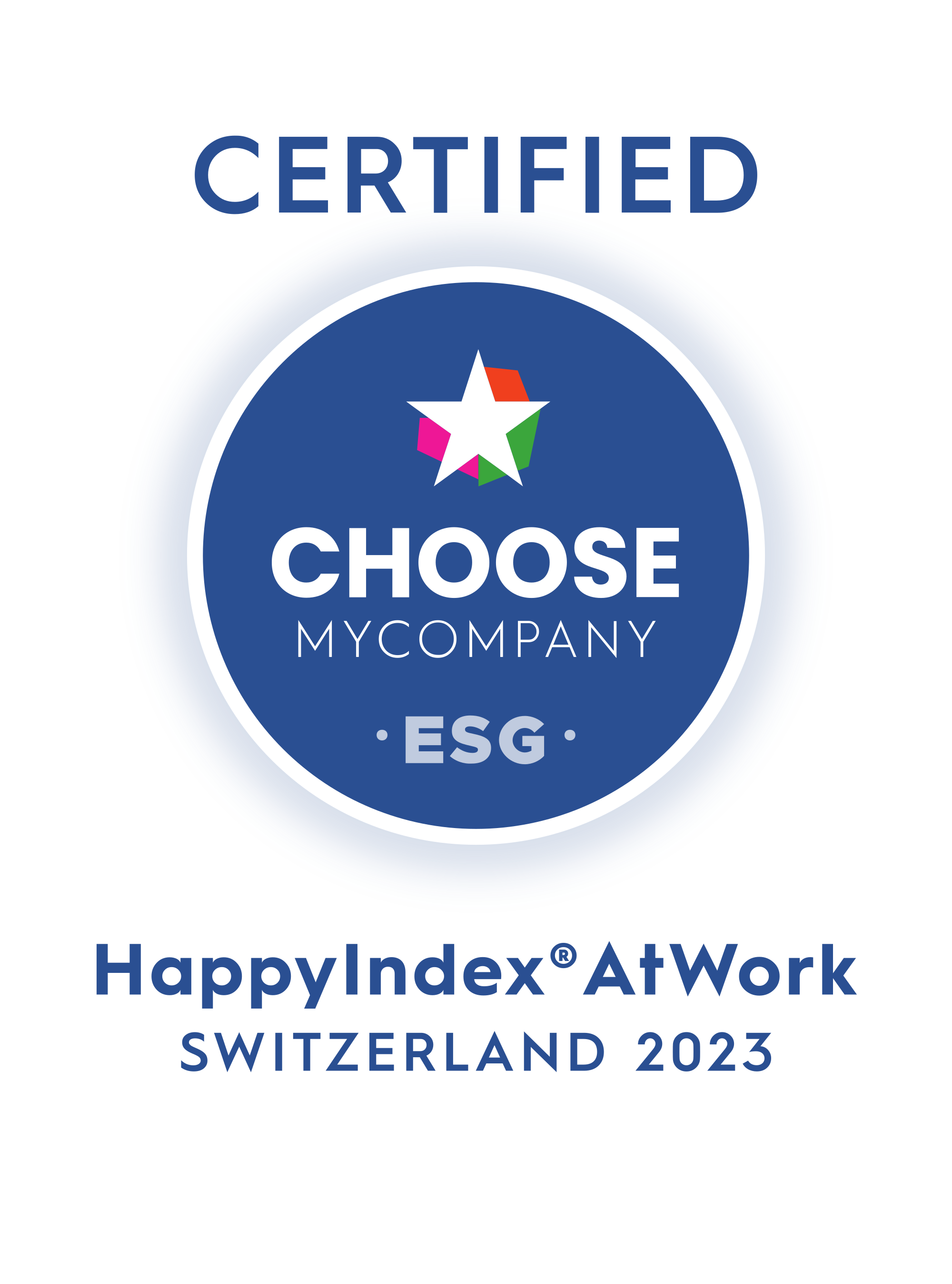 Label HappyIndex®AtWork | Switzerland 2023