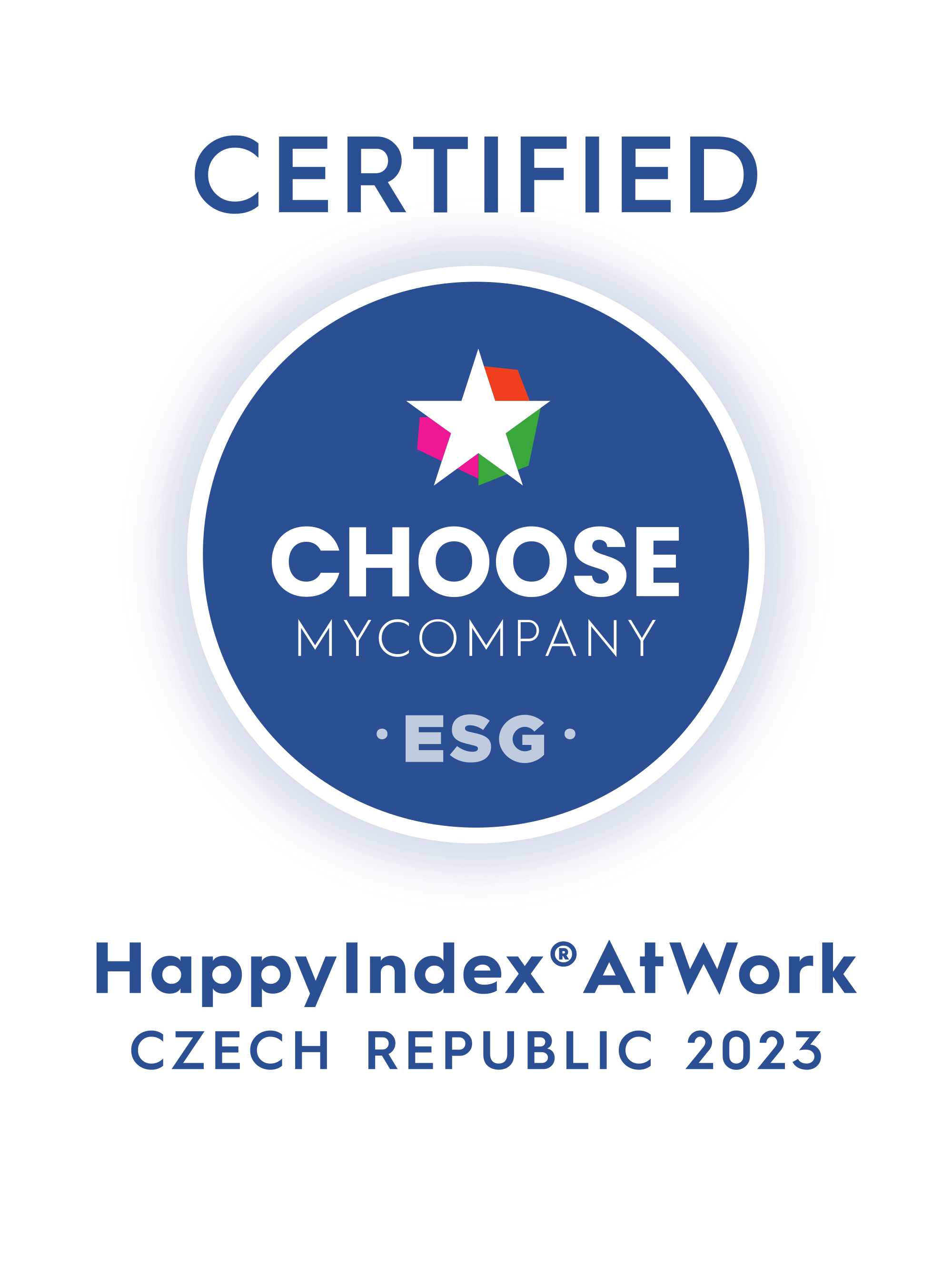 Label HappyIndex®AtWork | Czech Republic 2023