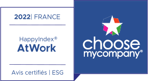 Logo HappyIndex®AtWork | France 2022