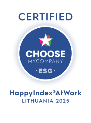 Label HappyIndex®AtWork | Lithuania 2025