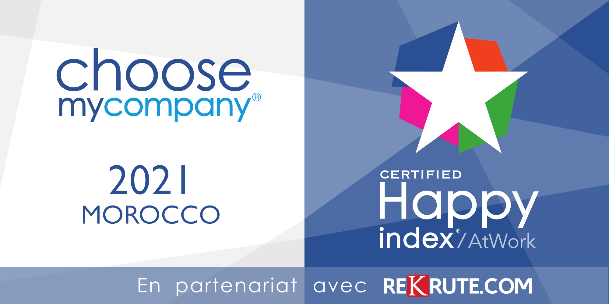 Logo HappyIndex®AtWork | Morocco 2021 StartUps