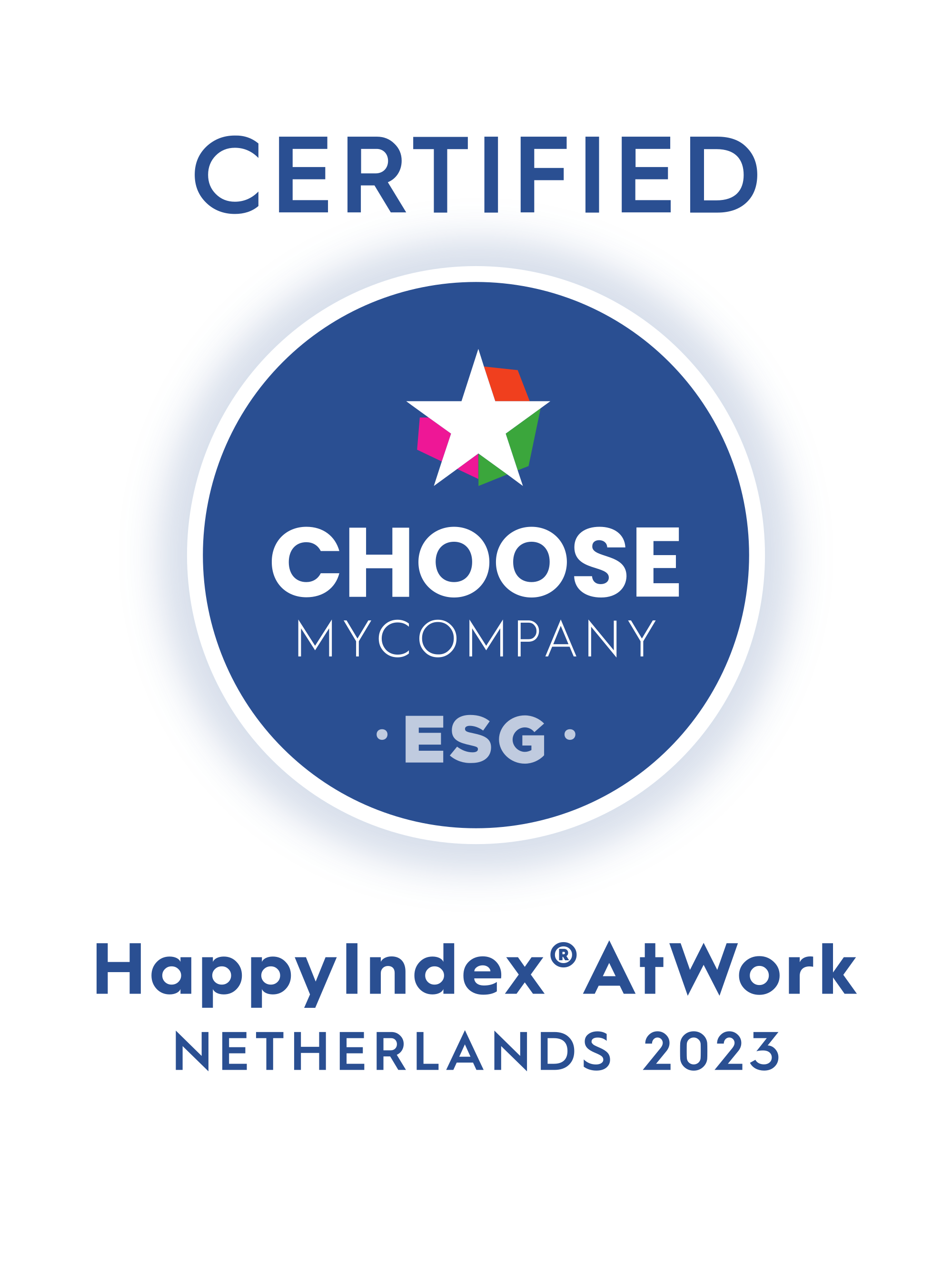 Label HappyIndex®AtWork | Netherlands 2023