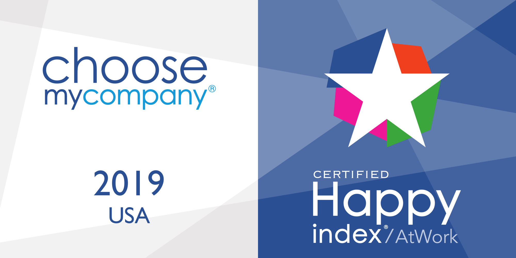 Logo HappyIndex®AtWork | USA 2019