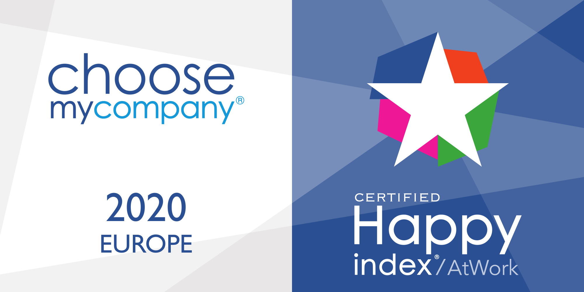Logo HappyIndex®AtWork | Europe 2020