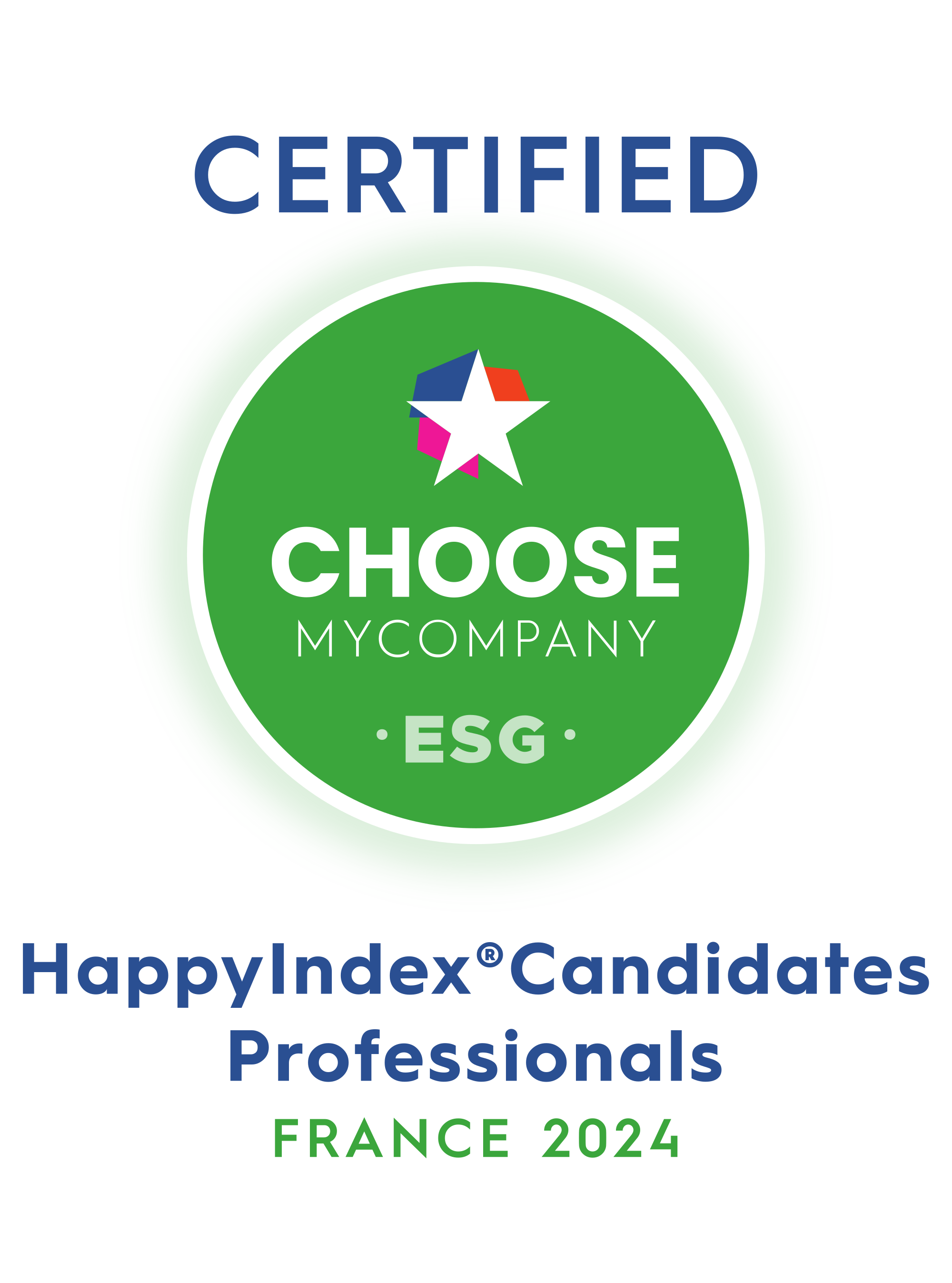 Label HappyIndex®Candidates Professionals | France 2024