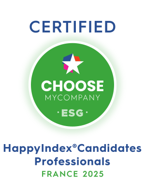 Logo HappyIndex®Candidates Professionals | France 2025