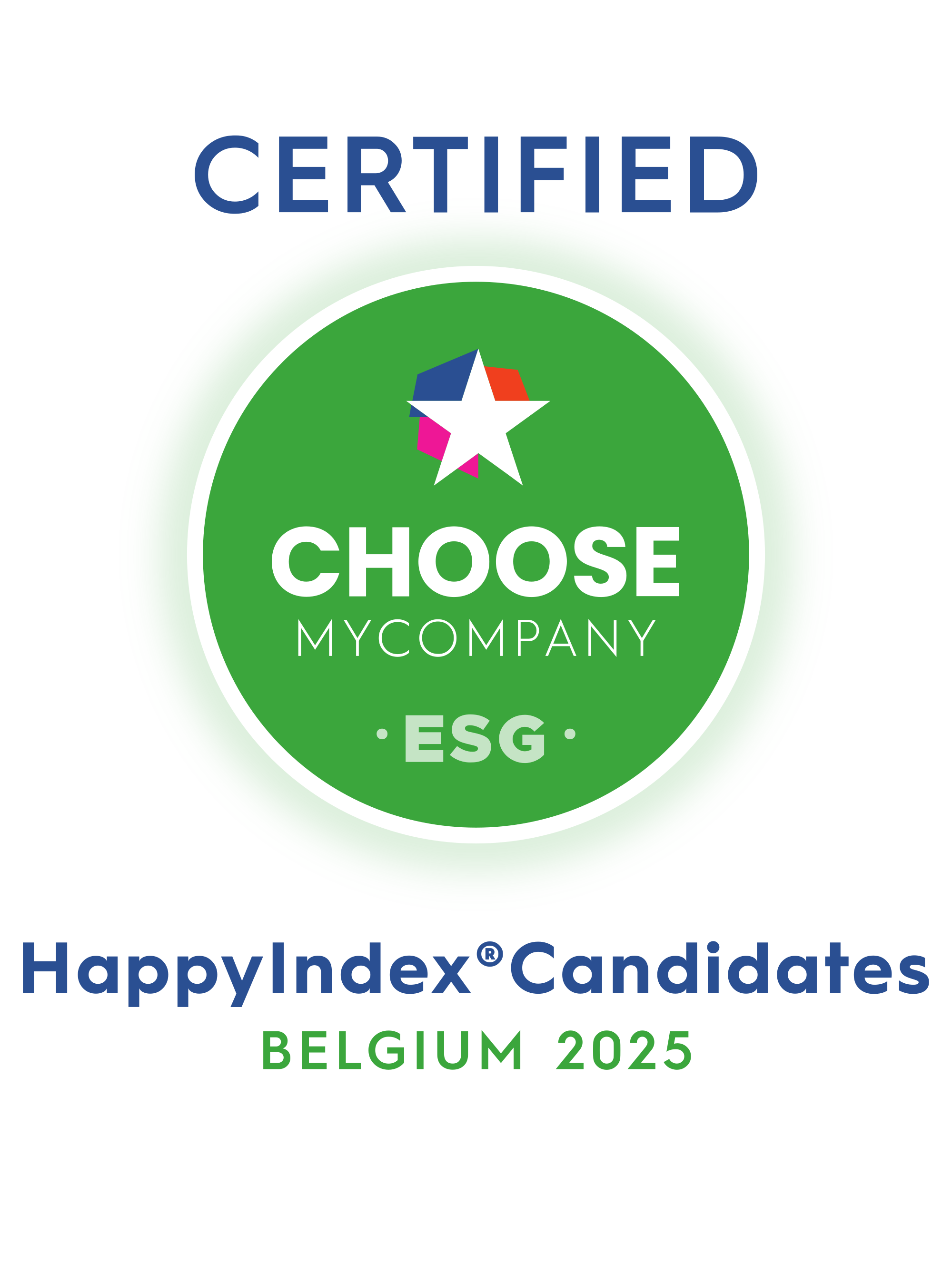 Label HappyIndex®Candidates | Belgium 2025