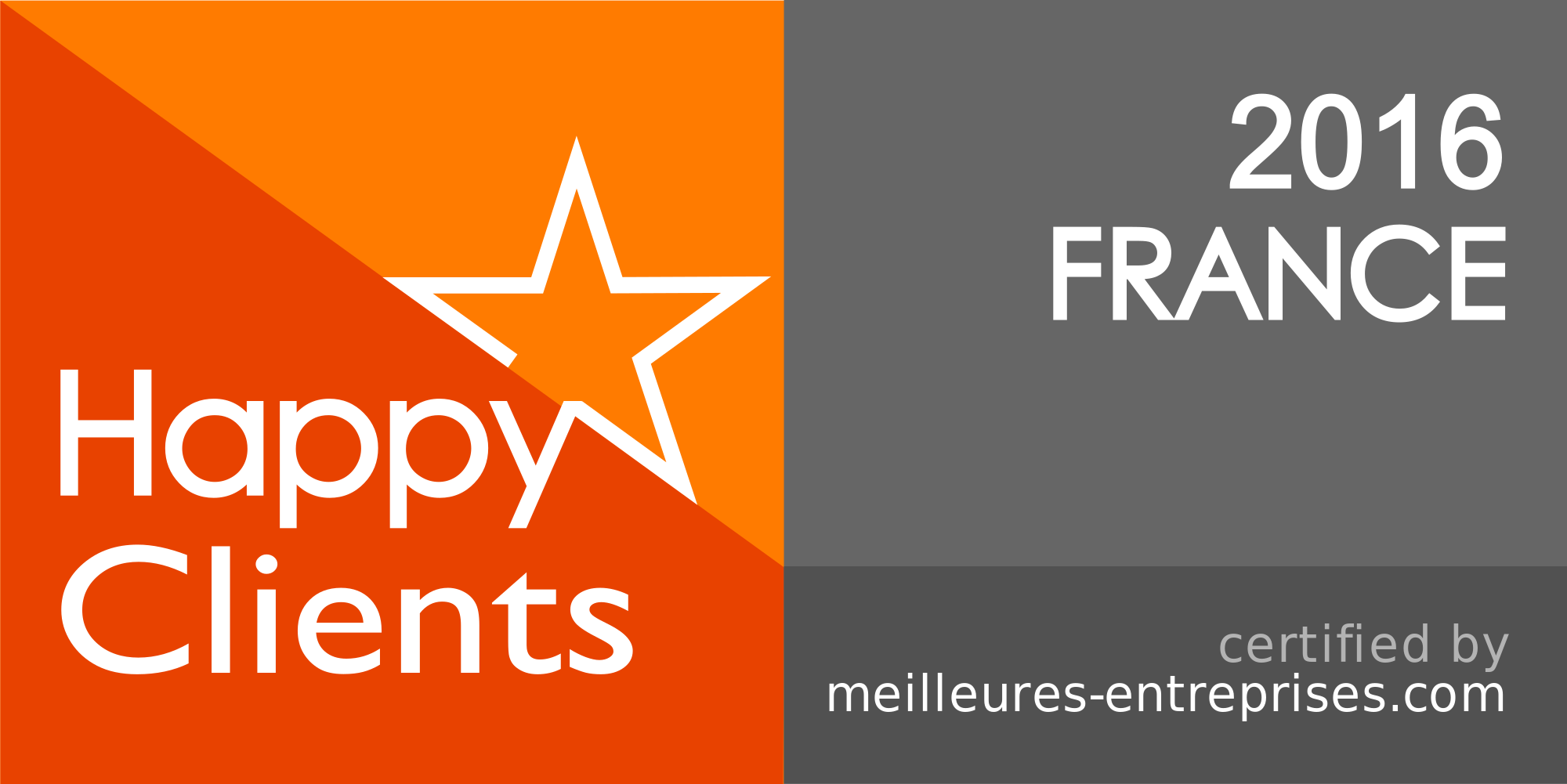 Logo HappyIndex®Clients | France 2016