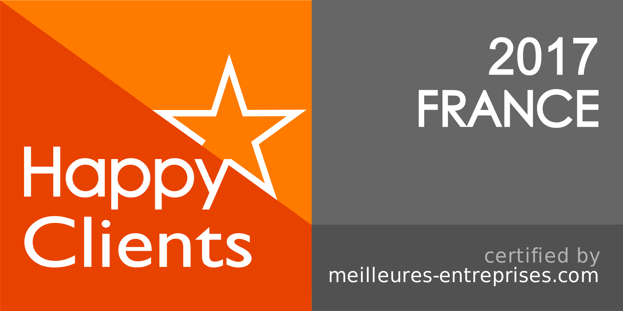 Logo HappyIndex®Clients | France 2017