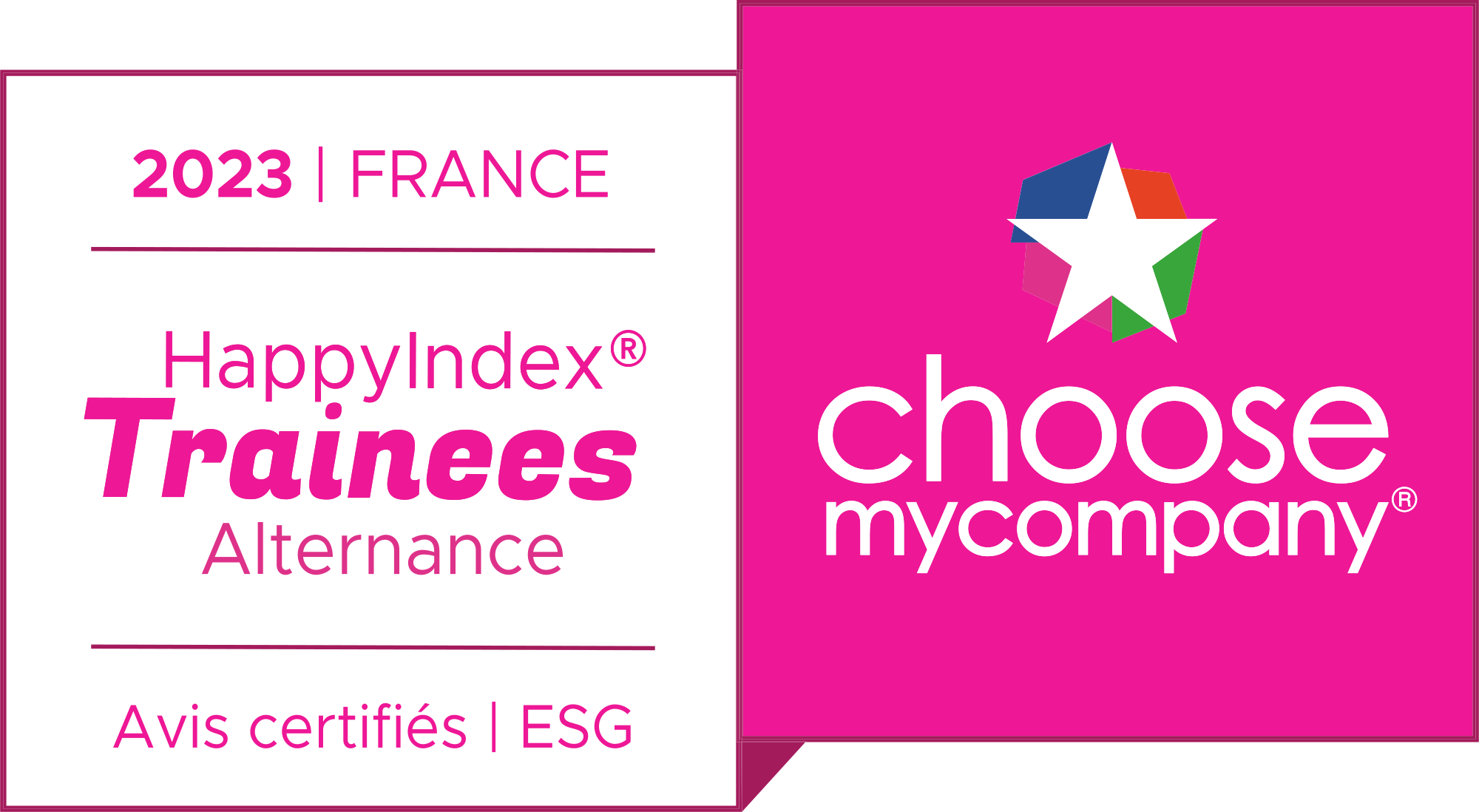 Label HappyIndex®Trainees Alternance | France 2022-2023