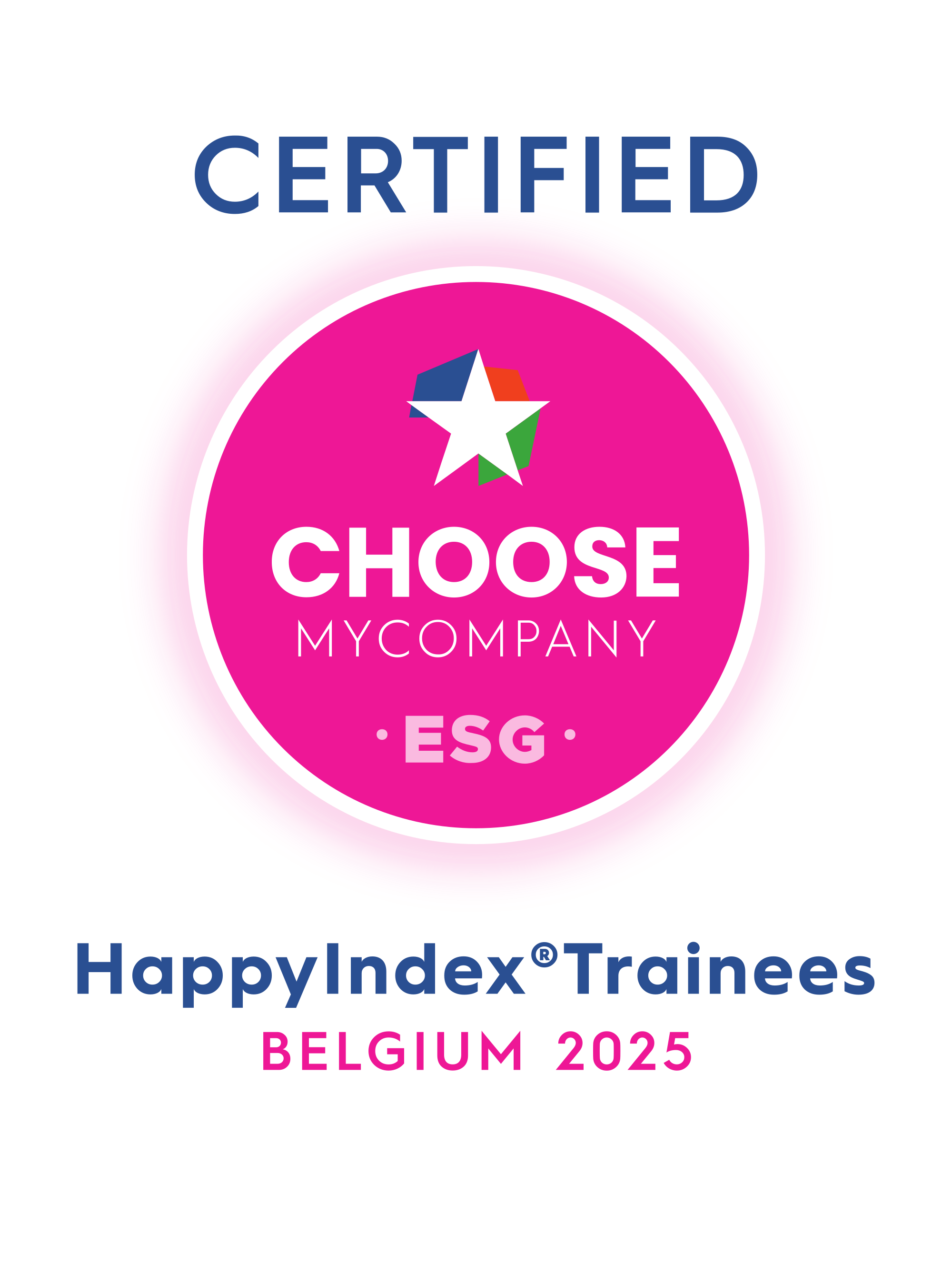 Label HappyIndex®Trainees | Belgium 2024-2025