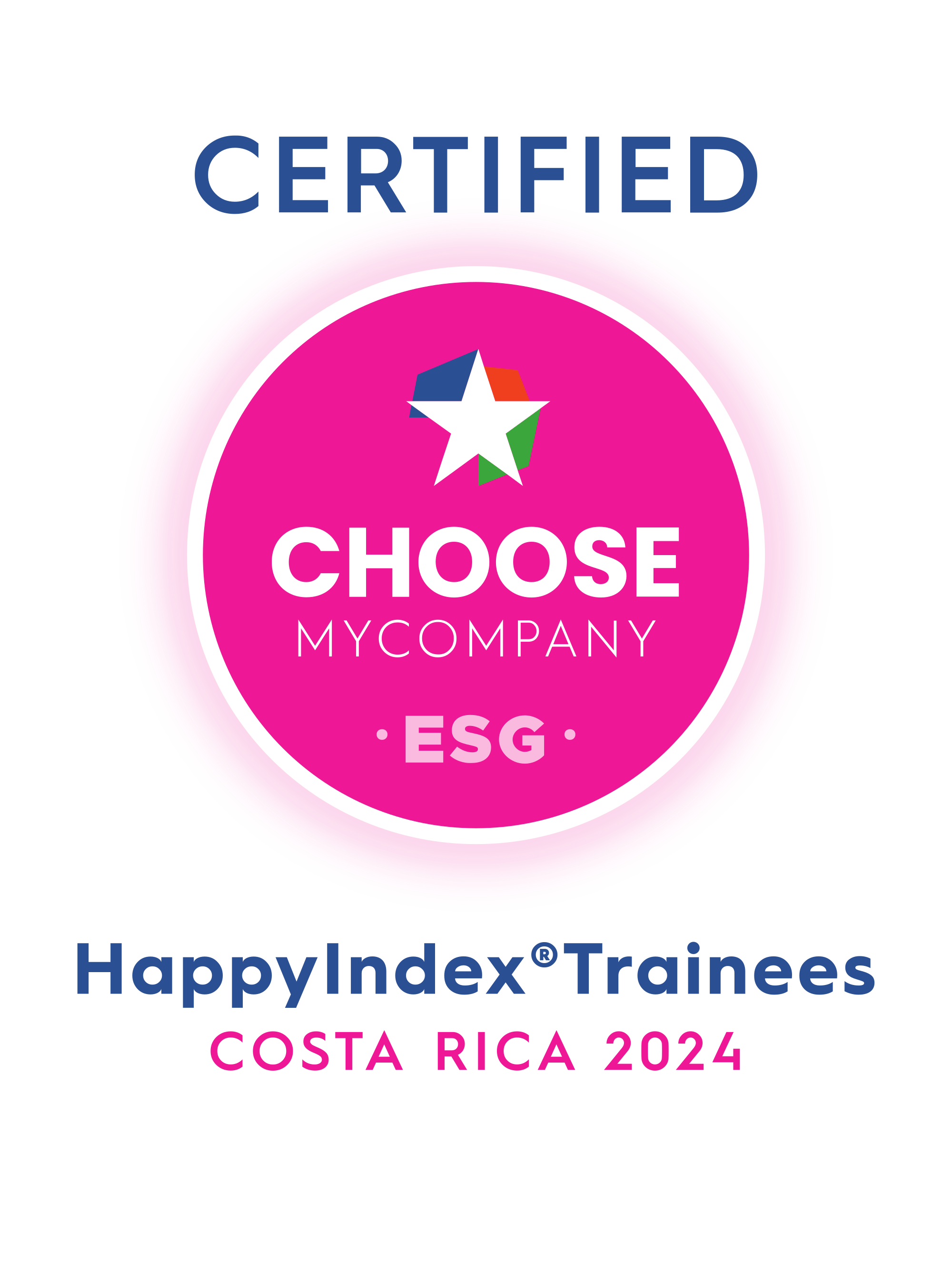 Label HappyIndex®Trainees | Costa Rica 2023-2024