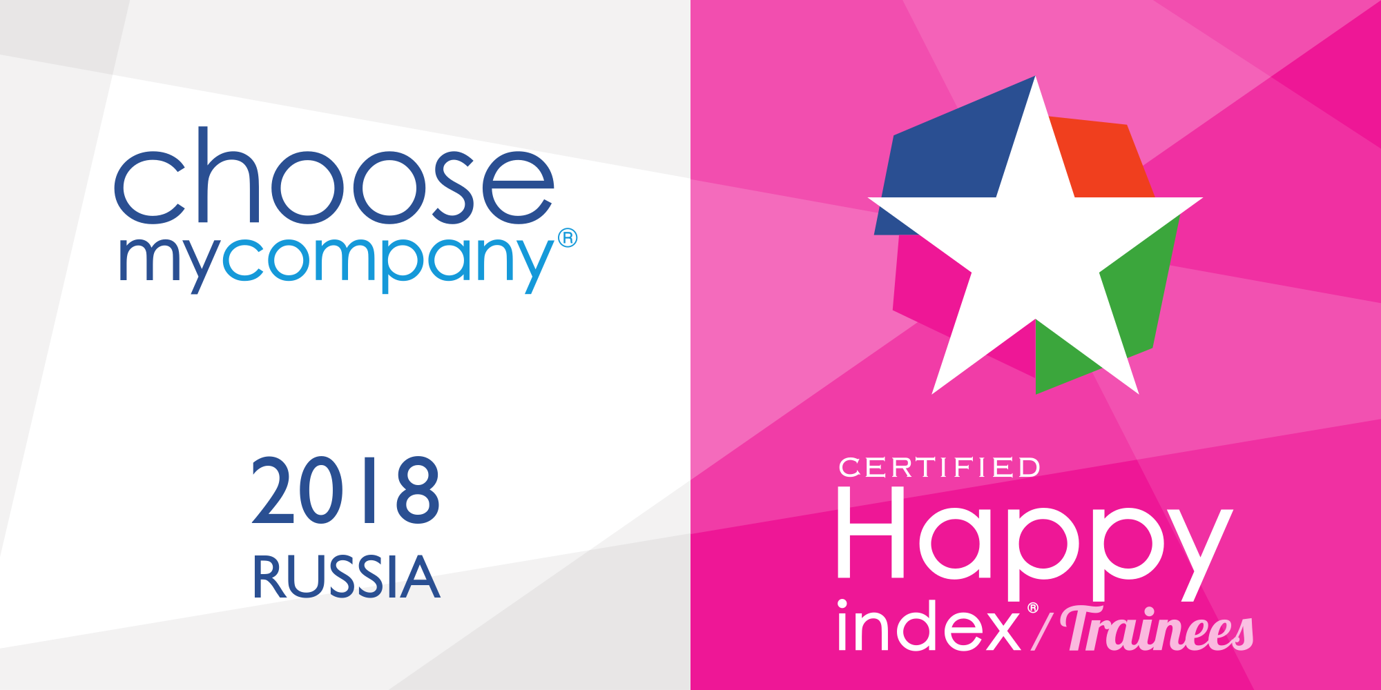 Logo HappyIndex®Trainees | Russia 2018