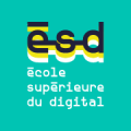 Logo ESD, Ecole Supérieure du Digital